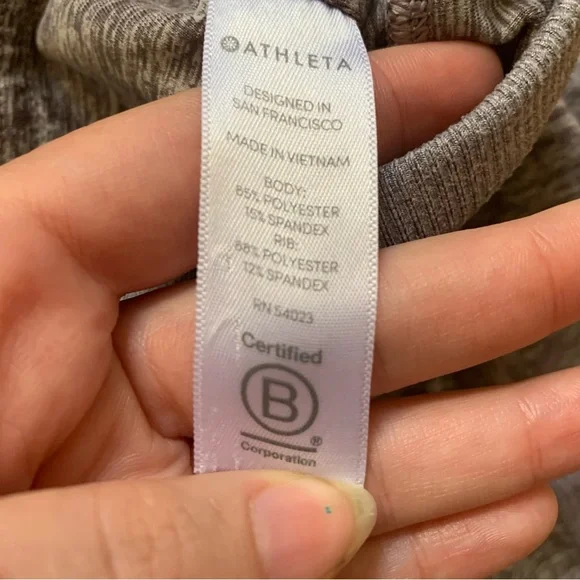 Athleta Exhale Heel Tight Size Extra Large (XL) Light Purple Women's Running - Picture 5 of 8